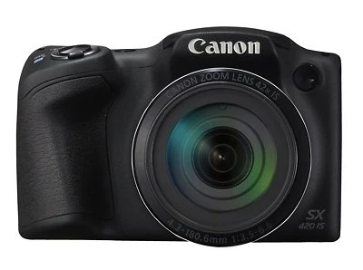 Canon Digital Camera PowerShot SX420 IS Optical 42 x Zoom PSSX420IS EMS W/T - Image 1 of 3
