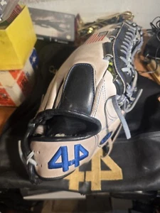 44 Pro 14 Inch Fast pitch Softball Glove Signature Series White Blk RH Throw  - Picture 1 of 7