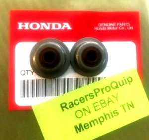 12209-ZH8-003 Honda 2er-Pack Ventilschaftdichtung passt GX120 GX160 GX200 24 Stunden VERSAND USA - Bild 1 von 1