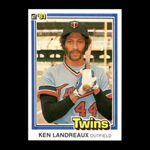 Ken Landreaux 1981 Donruss Minnesota Twins #565 NM+ Vintage!