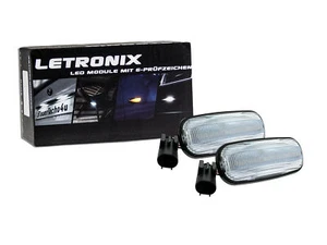 LETRONIX LED Seitenblinker Blinker Klar Silber Land Rover Defender 1983-2016 - Bild 1 von 3