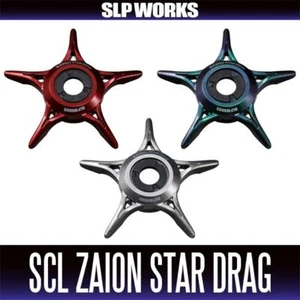 [DAIWA/SLP WORKS] SCL ZAION STAR DRAG RED, SILVER, MOVE, SCREWLESS - Picture 1 of 7