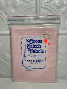 Counted Cross Stitch Fabric AIDA 14 Count 12" x 18" Colors to Pick You Choose - Picture 1 of 42