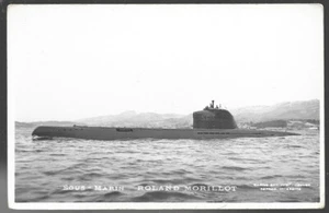 CPSM -- MARINE FRANCAISE . SOUS MARIN ROLAND MORILLOT . 834.K - Picture 1 of 1