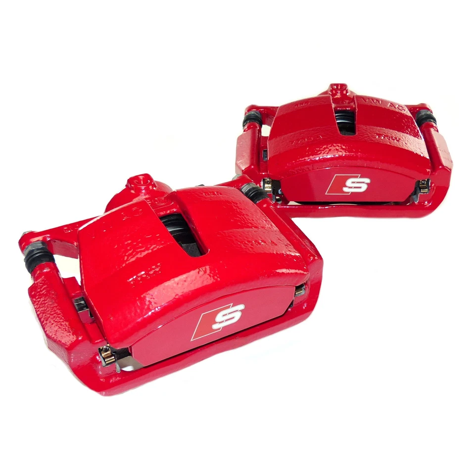 2x Front Brake Caliper 340mm Audi A3 S3 8V S-Line TT SQ2 VW Golf 7 GTI Performance - Image 1 of 4