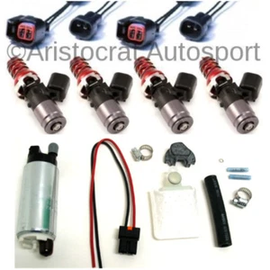 COMBO Injector Dynamics 1050x + PNP + Walbro 255 Pump + PNP FOR 02 - 07 WRX STI - Foto 1 di 1