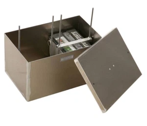 ALUMINUM DOUBLE BATTERY BOX X19BAT - Bild 1 von 3