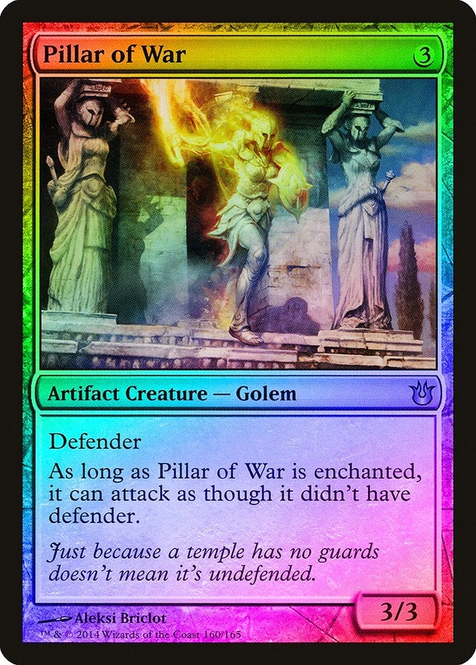 Pillar of War FOIL Born of the Gods NM Artifact Uncommon MAGIC CARD ABUGames - Image 1 of 1