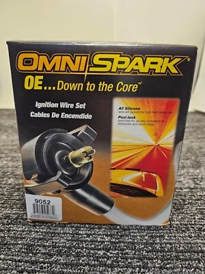 Cables de bujía OmniSpark 8 mm de goma, silicona 9052 para camioneta Chevy C10 81-86 Foto 1 de 4