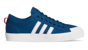 Größe UK 10,5 - Adidas Nizza Blau Turnschuhe Schuhe Sneaker - Bild 1 von 9