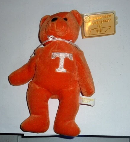 Tennessee Volunteers Plush Beanie Bear Cover