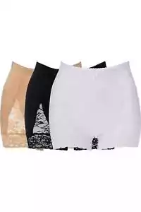 Rhonda Shear Pin-Up Panty-3Pk-Black/White/Nude-Medium-NWT-608747 - Picture 1 of 2
