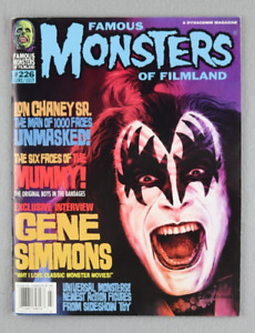 Famous Monsters of Filmland 226 Juni/Juli 1999 Magazin Kiss Gene Simmons Horror