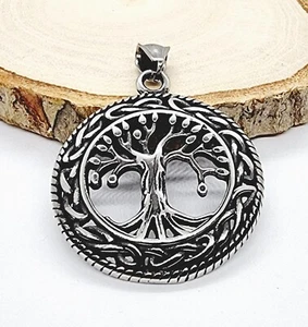 Pendant Tree of Life Lucky Charm Men Women Mystical Talisman - Picture 1 of 4