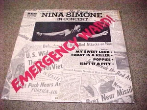 NINA SIMONE - SEALED - IN CONCERT - EMERGENCY WARD - 1972 JAZZ/FUNK/SOUL - Picture 1 of 5