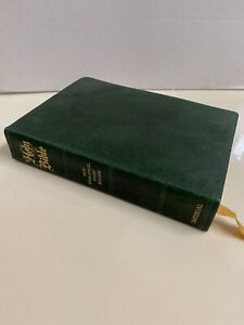 New Analytical Study Edition Bible Water Buffalo Leather Imperial Crusade Green