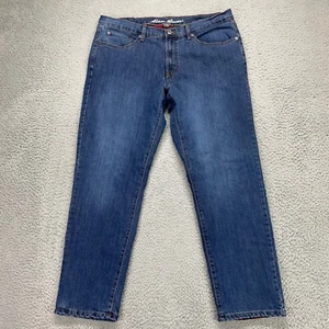 Eddie Bauer Jeans Herren blau relaxed gerade Flanell gefüttert 1620341 36x32 36x30 A - Bild 1 von 18