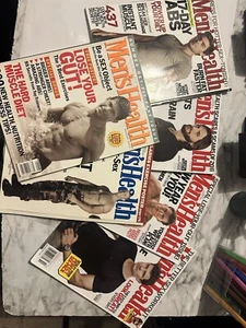 MEN'S HEALTH Magazine Lot of 6 2002-2012 Kutcher From & More - Picture 1 of 15
