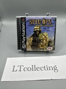 Spec Ops Airborne Commando (Sony PlayStation 1 - 2002) Complete CIB Mint - Picture 1 of 4