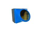 Single 10 Fiberglass Sub Woofer Speaker Box Enclosure Carpeted Mdf Case Blue