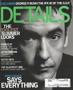 Details Magazine - June 2001 - Cover: John Cusack - Tiger Woods - George P. Bush - Picture 1 of 2