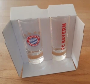 Schnapsglas 2er Set FC Bayern München Neu Ovp - Bild 1 von 4