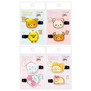 Japan San-X Rilakkuma / Sumikko Gurashi Hair Clips - Picture 1 of 10