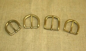 FIBBIA IN OTTONE SOLID BRASS PER CINTURE 30 mm 25 mm ANCHE PICCOLO LOTTO - Foto 1 di 20