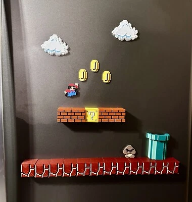 25 PCS Super Mario Fridge 3D Magnets - Refrigerator Set Office Decorations - Image 1 of 4