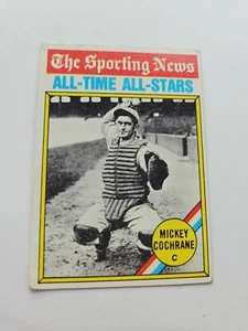 MICKEY COCHRANE 1976 TOPPS BASEBALL CARD #348 ALL TIME ALL STAR - Bild 1 von 2