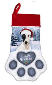 Christmas Stocking - Black and White Smooth Fox Terrier - Picture 1 of 1
