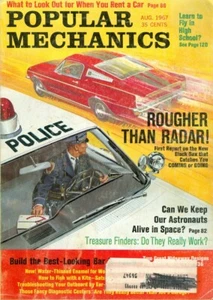 1967 Popular Mechanics Magazine: Police Black Box/Keeping Astronauts in Space - Picture 1 of 1