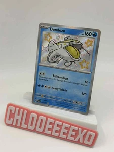 Dondozo 126/091 - Shiny Holo Rare - Paldean Fates Pokemon Karte Baby Shiny - Bild 1 von 2