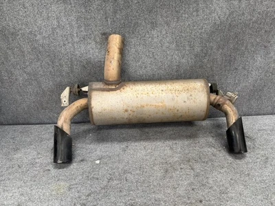 14-16 BMW F22 F23 M235i 435i Gran Coupe Rear Muffler Exhaust W / BLACK TIPS OEM - Image 1 of 4