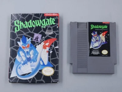 1989 Shadowgate Nintendo Entertainment System NES com caixa sem manual - Imagem 1 de 4