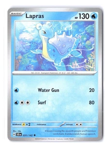 Lapras #031/142 SV07: Stellar Crown NM - Picture 1 of 2