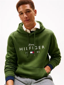 felpa TOMMY HILFIGER tessuto flex cappuccio grafica INVERNO MW41427 Sweatshirt - Imagen 1 de 5