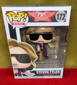 Funko POP! Rocks Steven Tyler Aerosmith Vinyl Figure #172 w/Protector - Picture 1 of 8