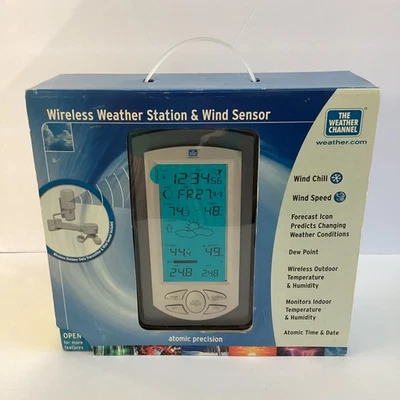 The Weather Channel Wireless Weather Station And Wind Sensor New - Image 1 of 4