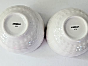 2 United Airlines White  Polaris Class Ramekin / Nut Cup - Picture 1 of 4