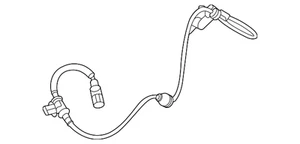 Genuine GM Front Passenger Side Disc Brake Pad Wear Sensor 42726384 - Picture 1 of 4