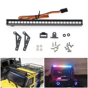 24 LED Light Lamp Roof Bar w/ Switch For 1/10 RC Crawler Car Traxxas TRX4 90046 - Picture 1 of 7