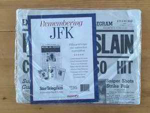 JFK Fort Worth Star Telegram November 23 1963 Kennedy Slain Reprint Newspaper - Picture 1 of 2