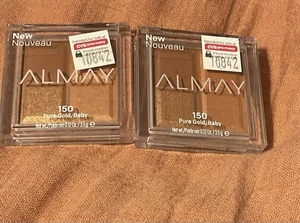 Sombra de ojos Almay Quad #150 Pure Gold Baby nueva sellada - Imagen 1 de 2