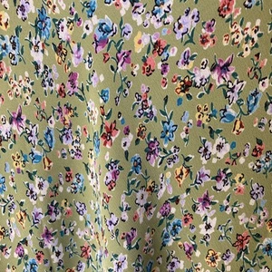 Vintage Victoria Secret Moda Intl Size 10 Long Green Floral Skirt - Picture 1 of 4