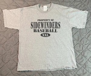 VINTAGE Tuscon Sidewinders Shirt Mens XL Gray Black MiLB Minors Baseball Arizona - Picture 1 of 9