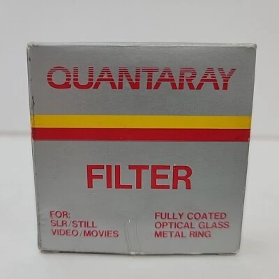 Vintage Quantaray Professional Series 52mm UV Camera Filter - Unopened - Image 1 of 2