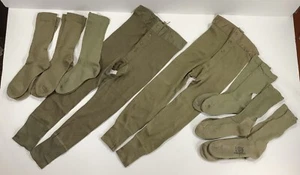 Lotto Calze Termiche Cassetti Invernali USMC Marine OD Vintage Epoca WW2 Militari Usa USMC - Foto 1 di 14