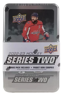 2022-23 UPPER DECK NHL Hockey SERIES 2 Hockey TIN Factory Sealed - Bild 1 von 1