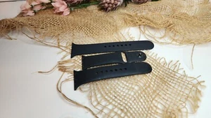 Apple Watch iWatch 40mm black Silicone Band Strap - Picture 1 of 4